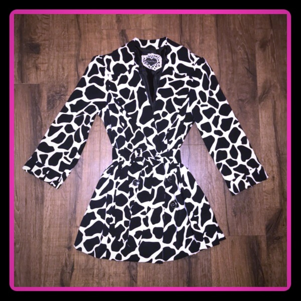 Women’s Zebra Coat